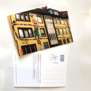 Nordstadt-Wandgalerie Postkarte Beautiful People Kasper