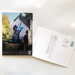 Nordstadt-Wandgalerie Postkarte Beautiful People Esel