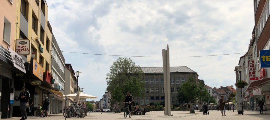 Angoulêmeplatz Hildesheim Urban Places Reloaded Projekt Stadtkultur KUFA Kulturfabrik Löseke Plätze AG Stadtklima Nachhaltigkeit Kunst Kultur Hans Lamb Künstler Historische Steine RPM Roemer- und Pelizaeus Museum